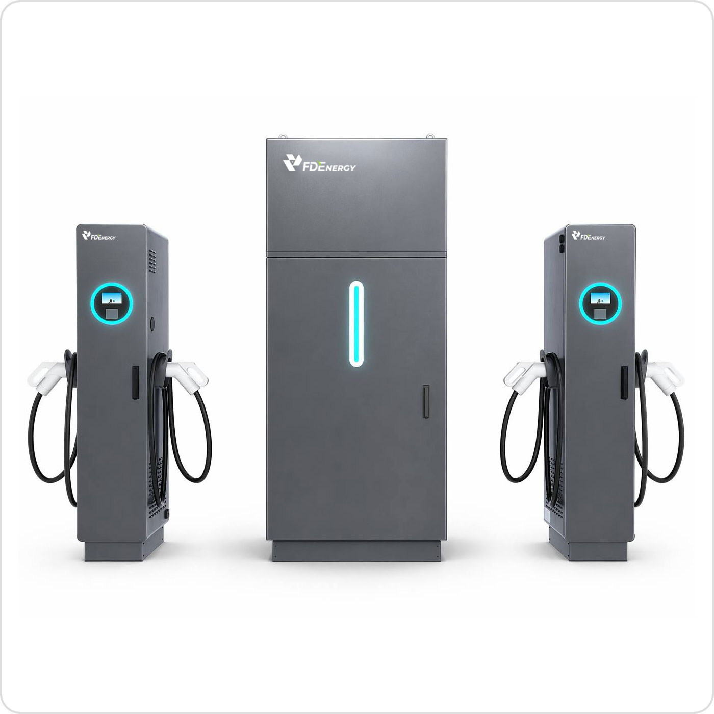 240kW–2000kW Split DC Super Charger – Multi-Port Ultra-Fast