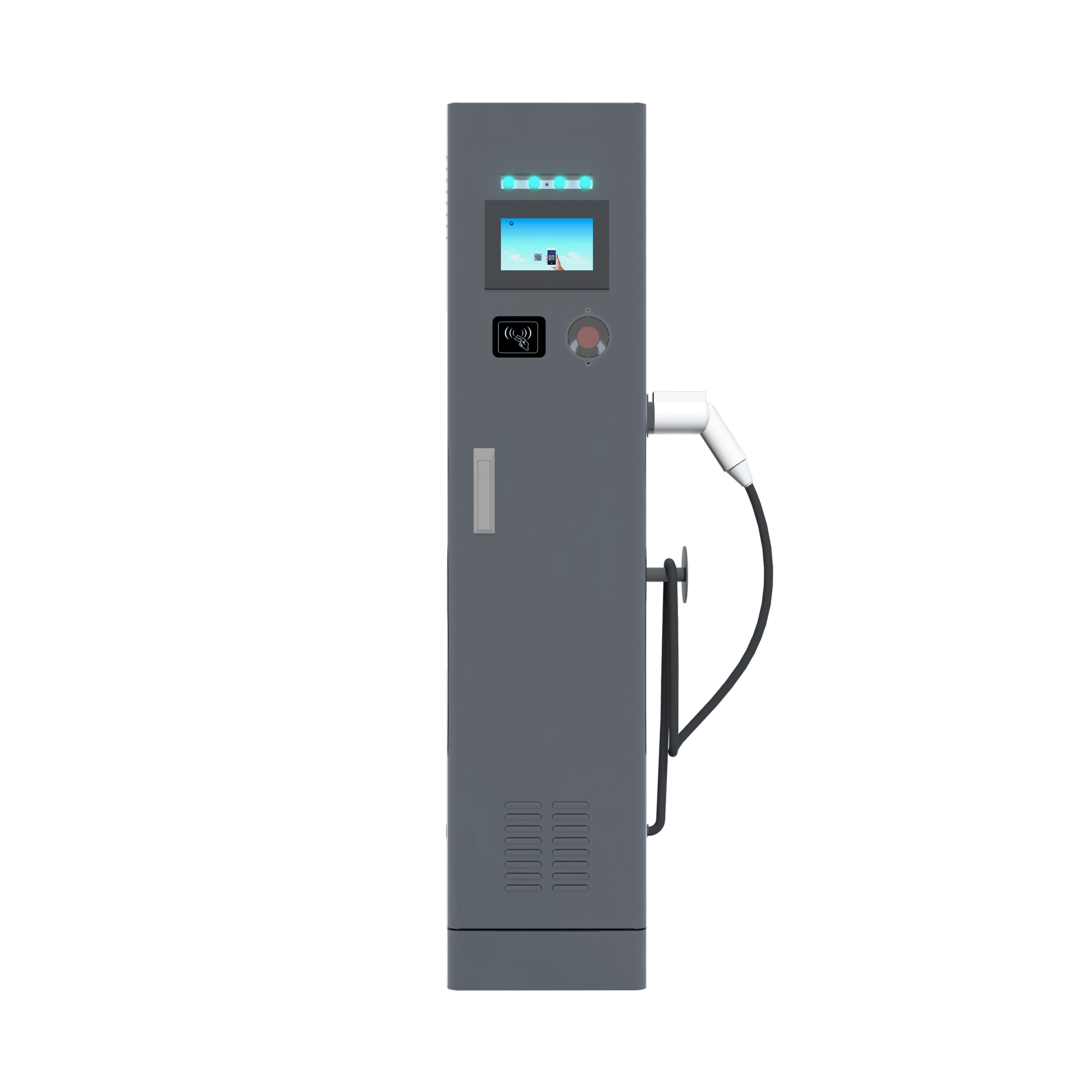 11kW/22kW AC EV Charger with Single Gun