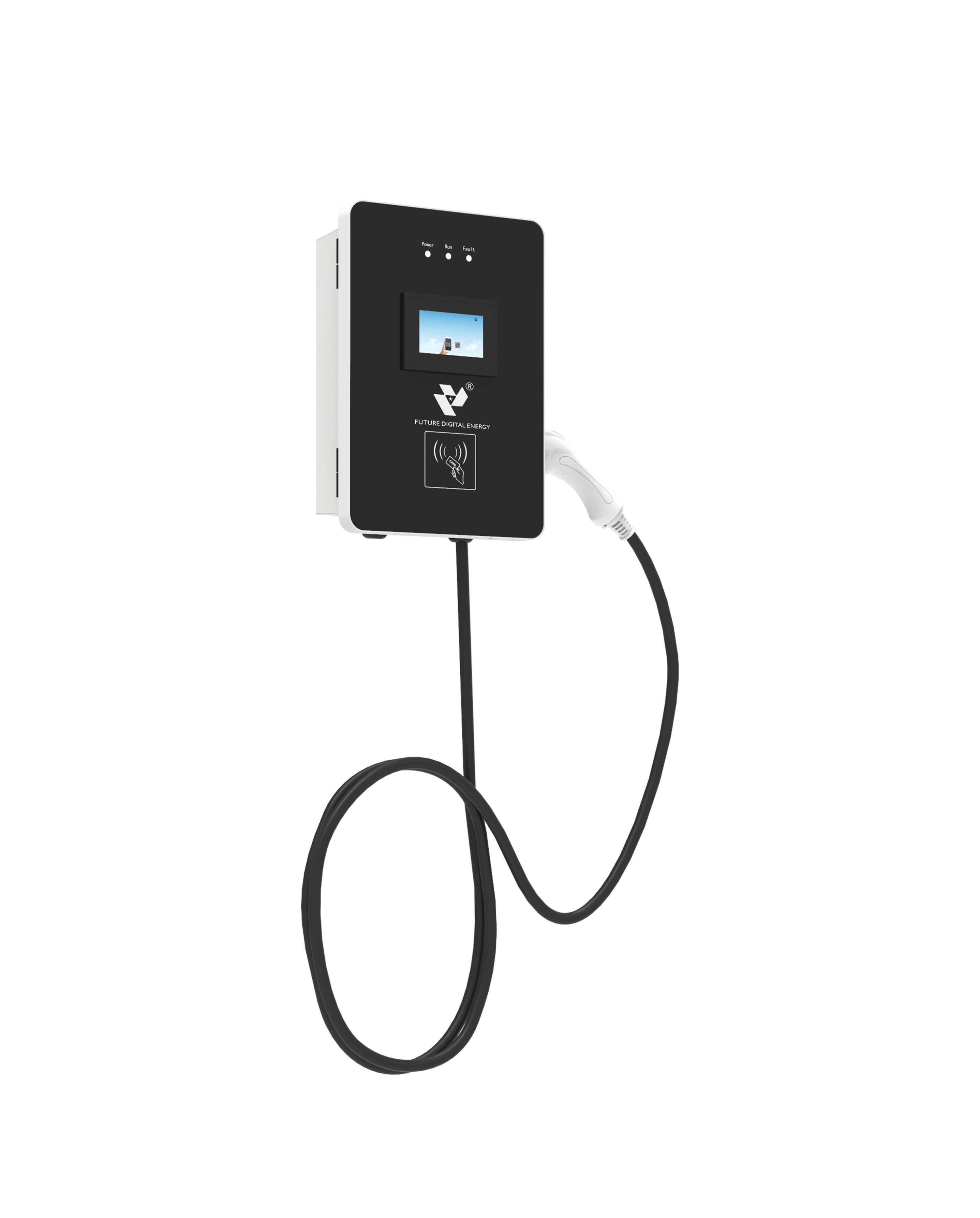 Metal 7kW/11kW/22kW AC EV Charger