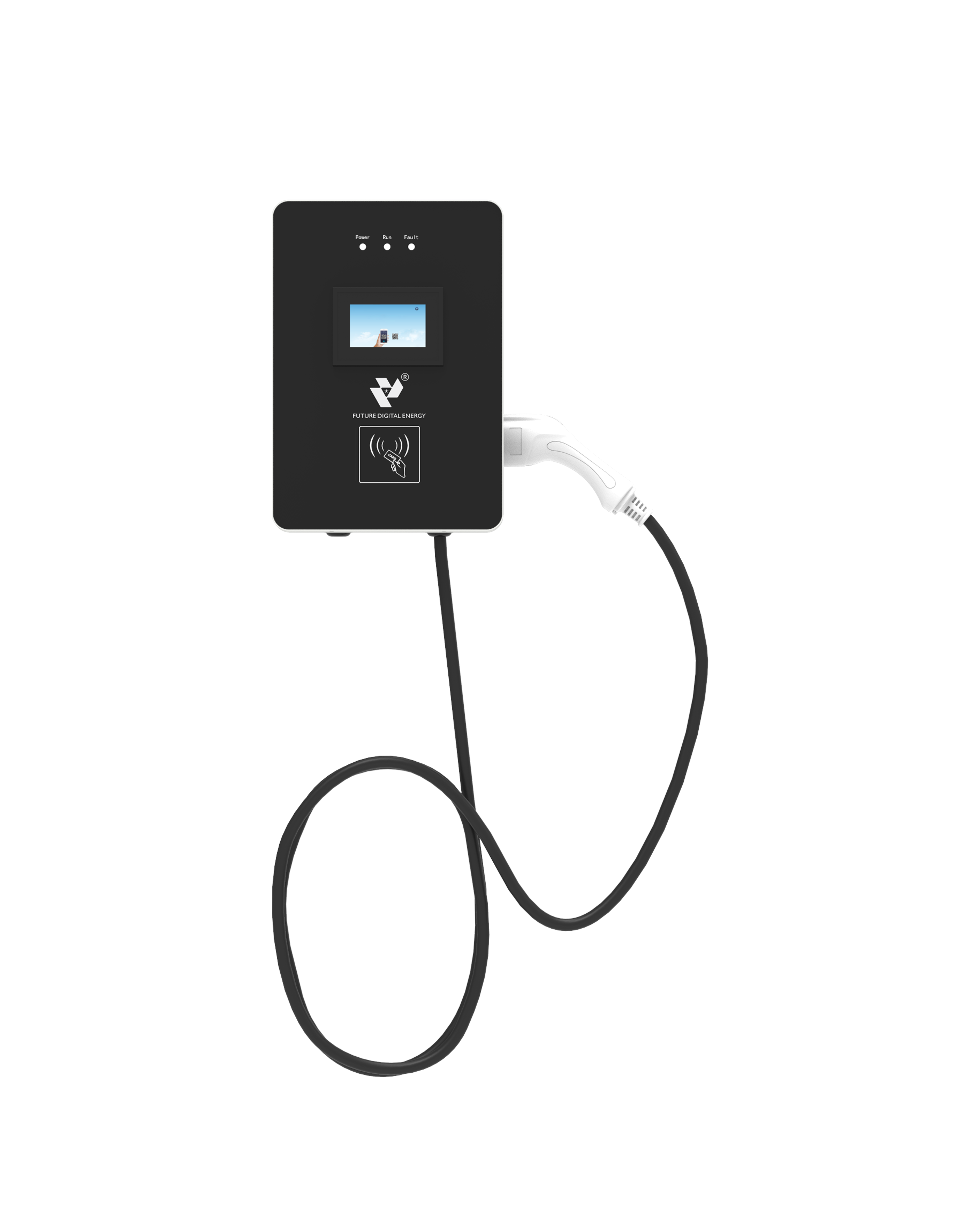 Metal 7kW/11kW/22kW AC EV Charger