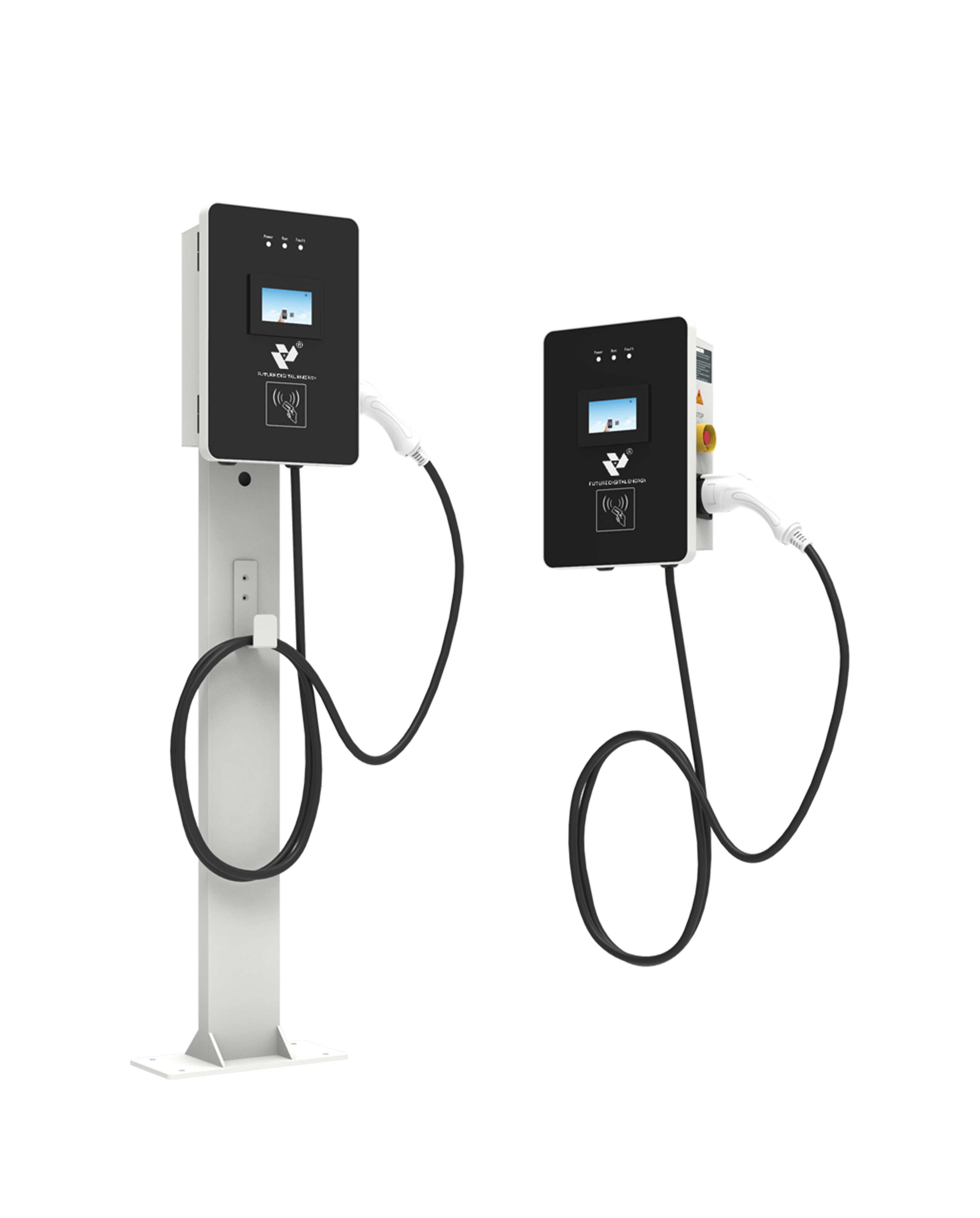 Metal 7kW/11kW/22kW AC EV Charger