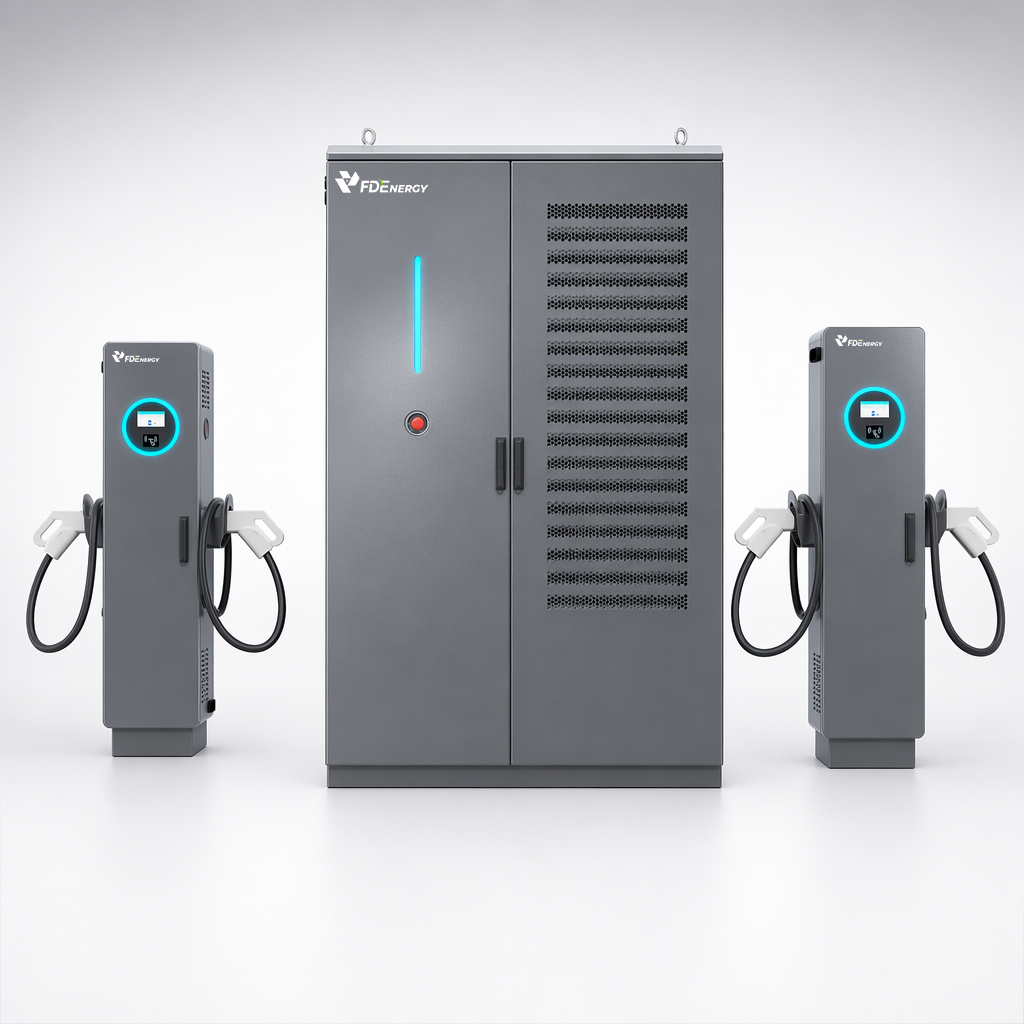 240kW–2000kW Split DC Super Charger – Multi-Port Ultra-Fast