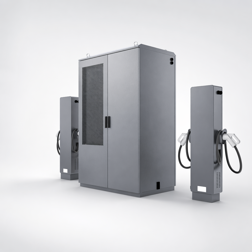 240kW–2000kW Split DC Super Charger – Multi-Port Ultra-Fast