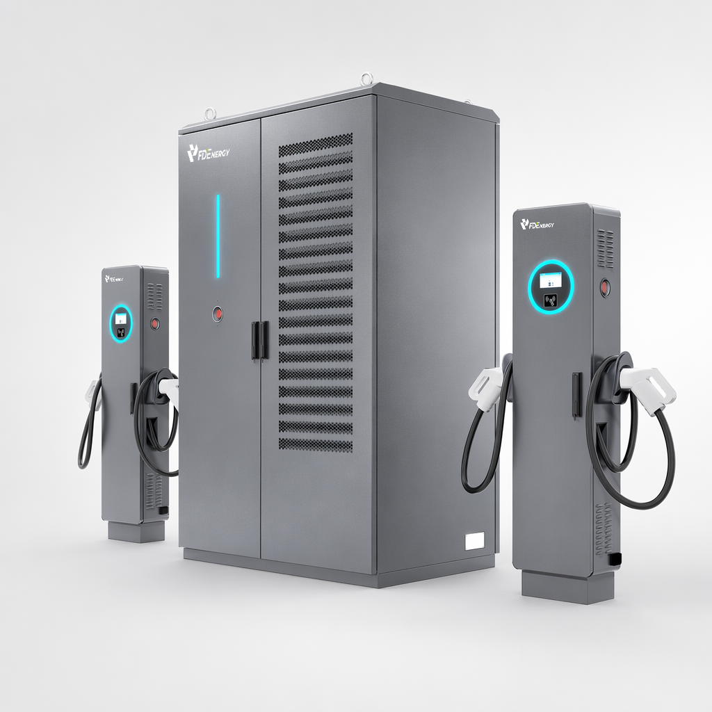 240kW–2000kW Split DC Super Charger – Multi-Port Ultra-Fast