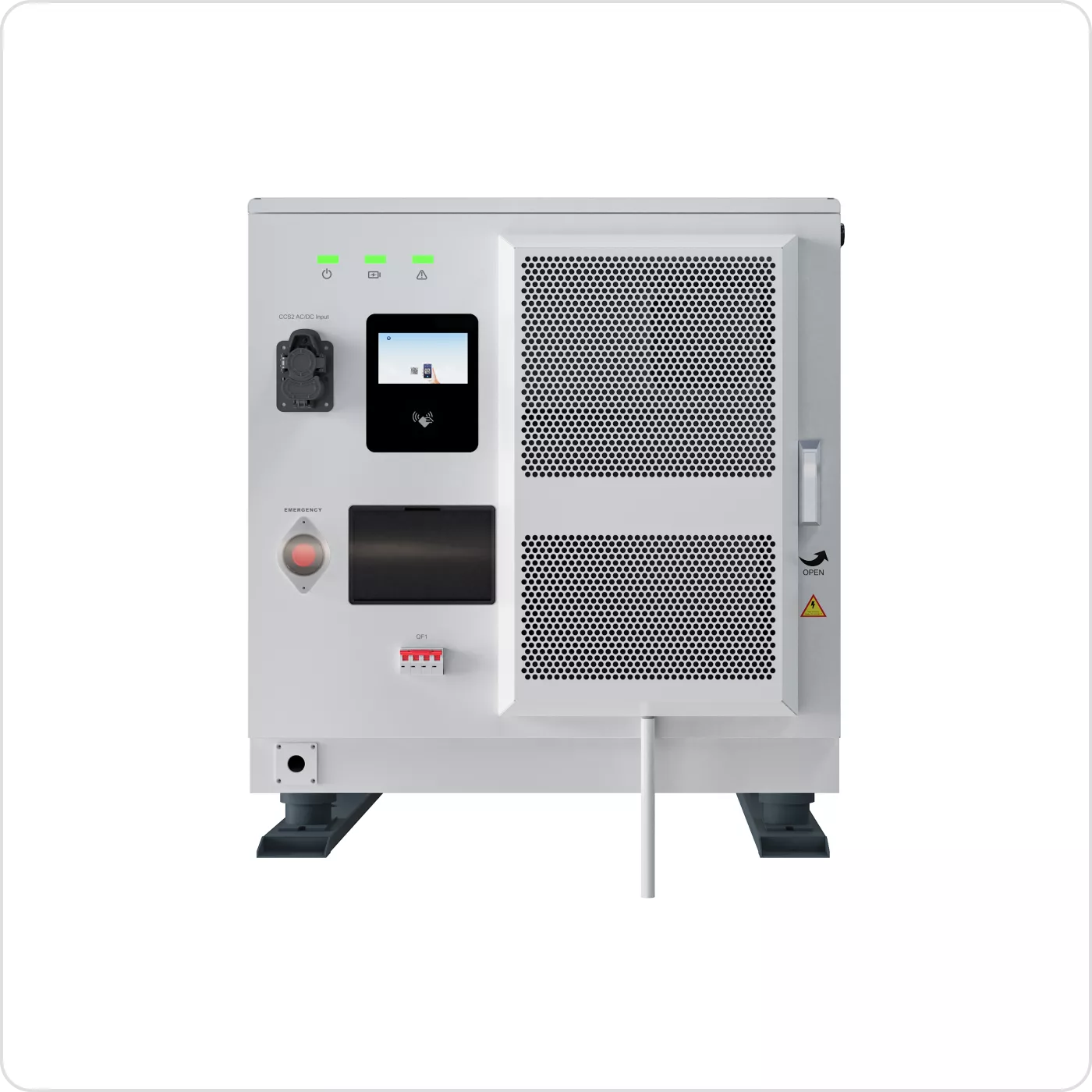 65kWh High-Capacity Battery Energy Storage System with 50KW Fast Charging