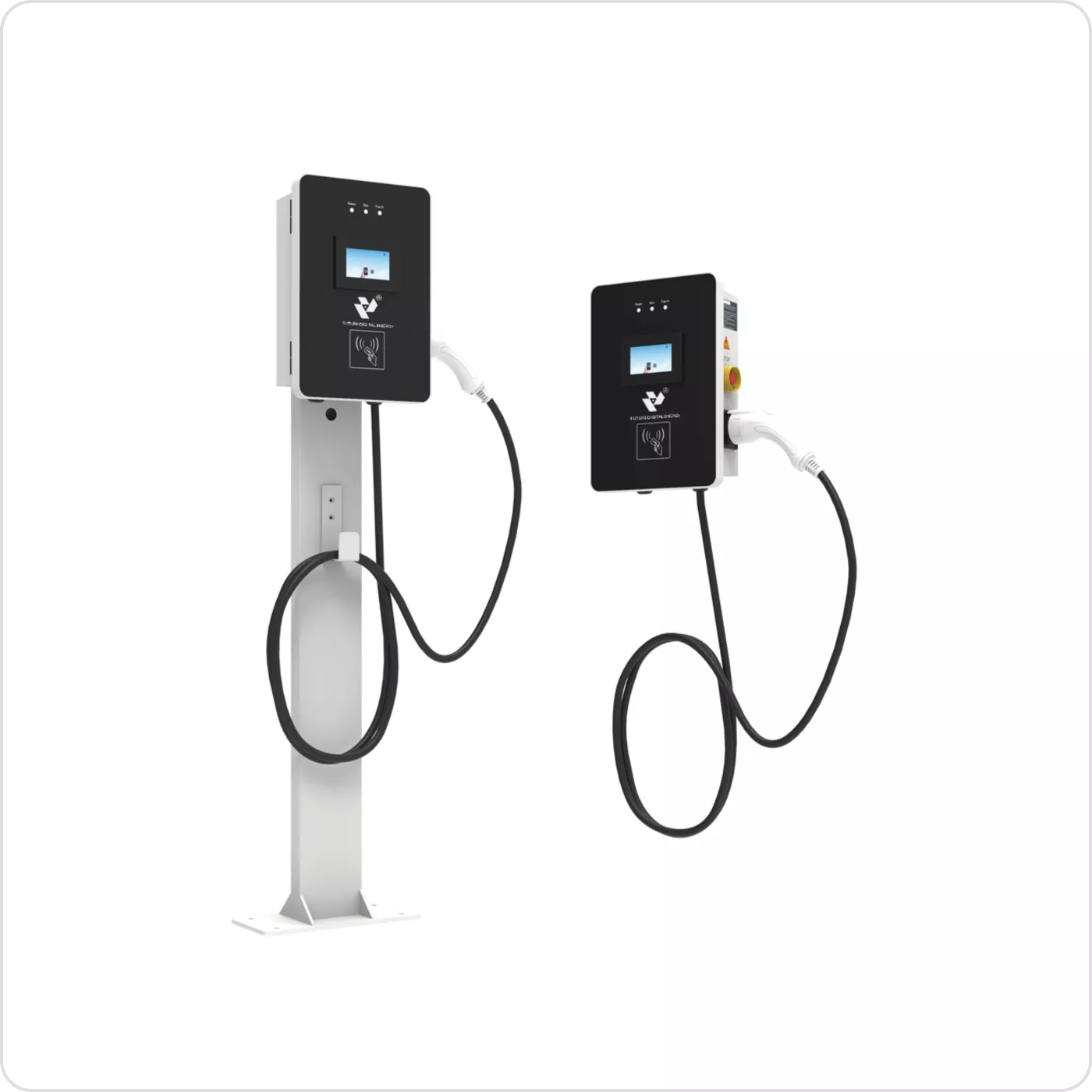Metal 7kW/11kW/22kW AC EV CHARGER
