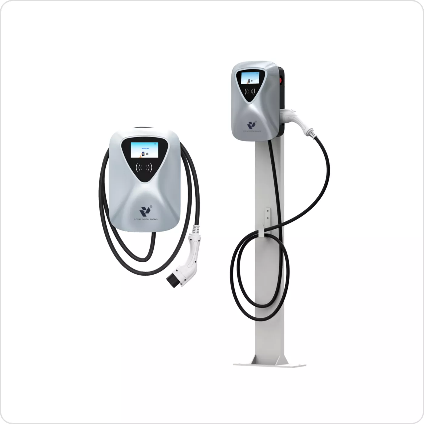Plastic 7kW/11kW  AC EV ChargerPlastic 7kW/11kW 22kW AC EV Charger